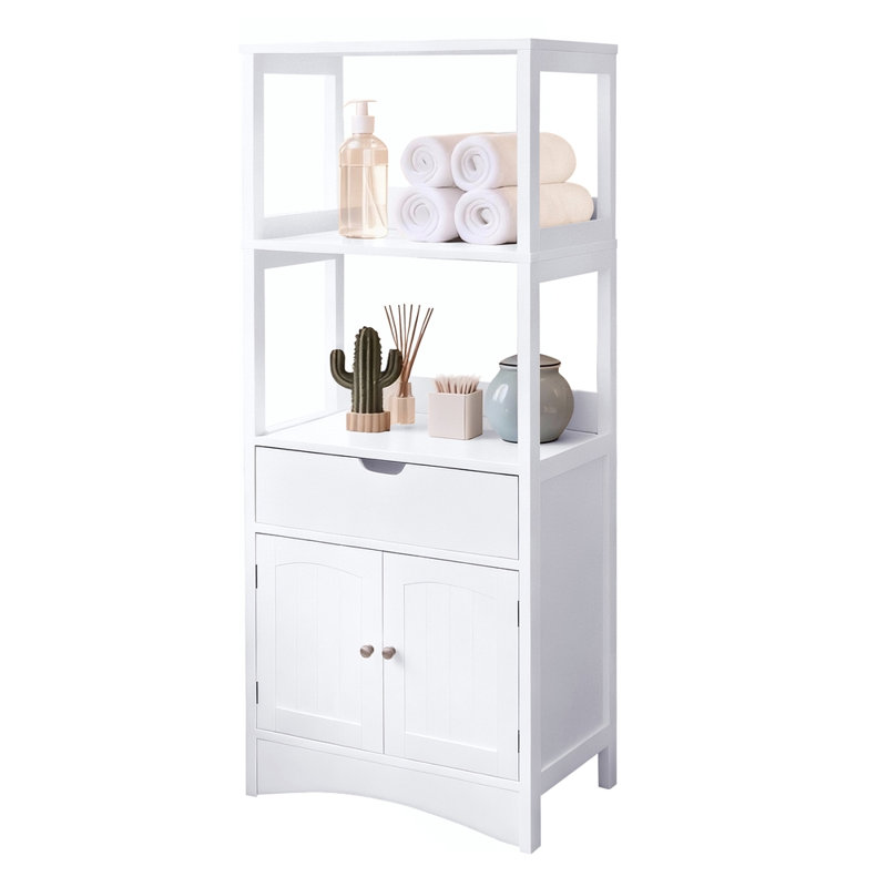 Armoire de salle de bain autoportante l 23,6 po x h 48 po x p 12,8 po Almondsbury