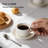 Ceramic White Basic Espresso Cups And Saucers - Set Of 4 (2.5 Oz)-125340568