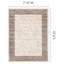 Tapis crème beige à bordure Lury-1156245875