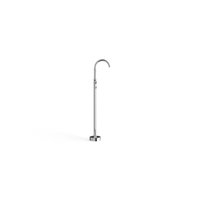 Badeloft 45.2" Freestanding Bathtub Faucet with Hand Shower AT-01-PC in Polished Chrome
