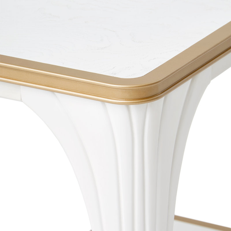 La Terrazza End Table, Cream