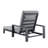 Hoyt 35'' Outdoor Metal Chaise Lounge-744146243
