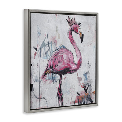 Cadre flottant Urban Feather Glow, design par Svetlana Aleynikova