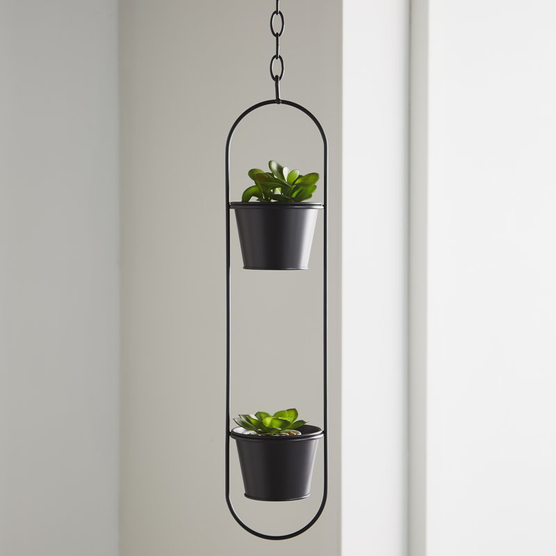 Spence Metal Hanging Planter
