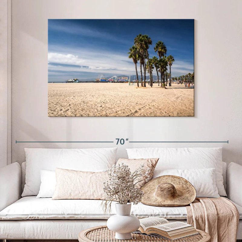 Gillard Santa Monica Palm Gillard, H 32 po x l 48 po