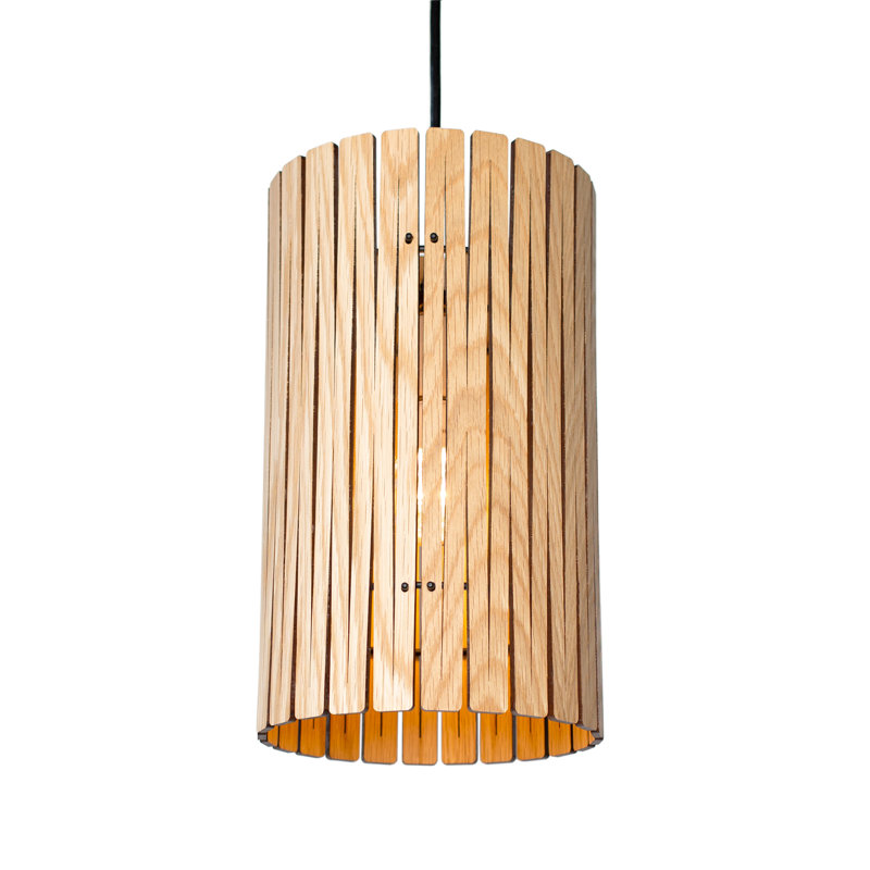 Kerflights P2 Pendant Wood White Oak, White Oak