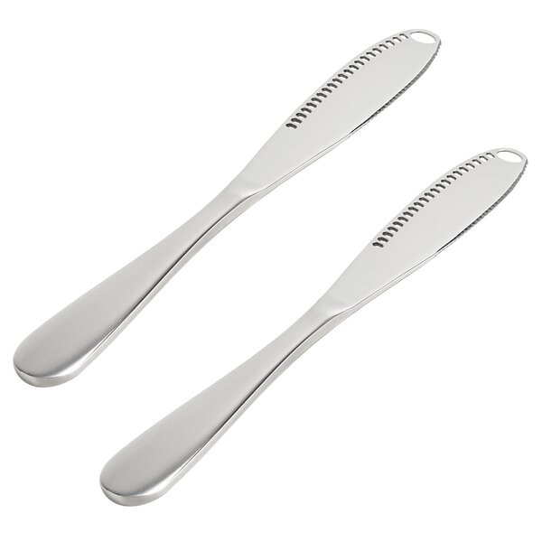 Stainless Steel Butter Knife,Butter Spreader, Breakfast Spreads,Cheese and  Condiments 