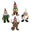 Statue de jardin Nowaday Gnome Fisherman l'Angler tenant un poteau de pêche