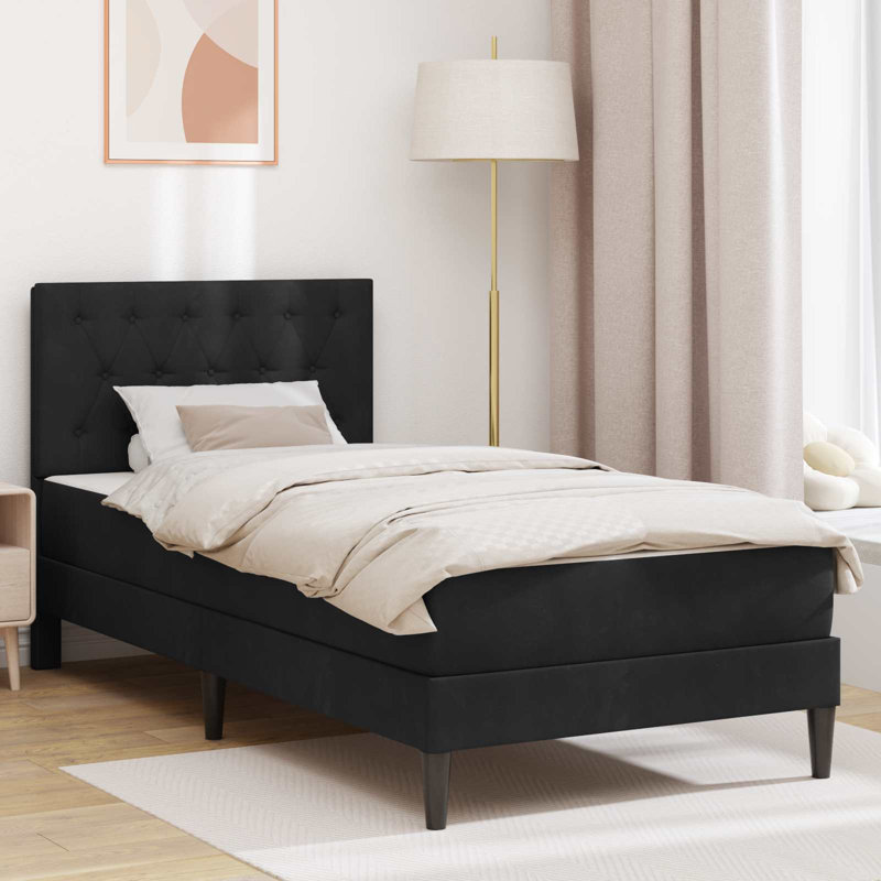 Bed, Single (3'), Black