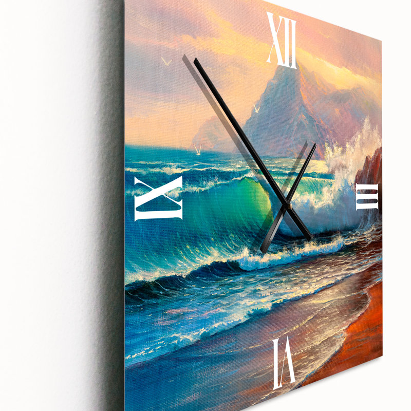 Horloge murale matin, Grand