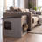 Sloped‑Roof Pet House, Antarctic Gray & Black