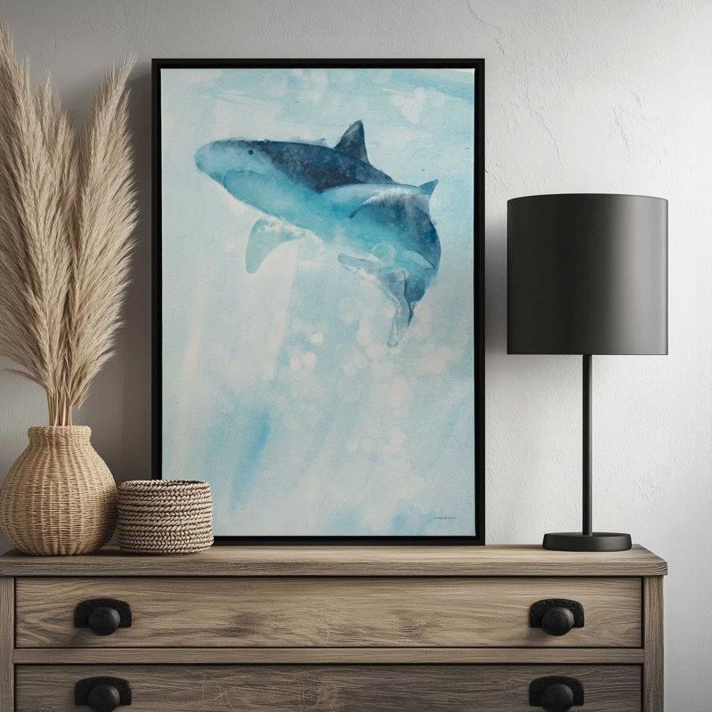 «Through the Pacific» par Kamdon Kreations, reproduction d'art, Framed Canvas, Brown, 8 W x 12 H