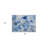 2' X 3' Navy Blue Abstract Washable Indoor Outdoor Area Rug