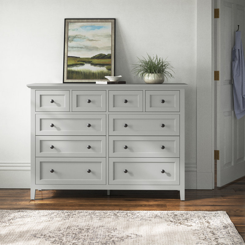 Renee 8 - Drawer Dresser, Gray