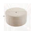 Repose-pieds rond en velours-1379332241