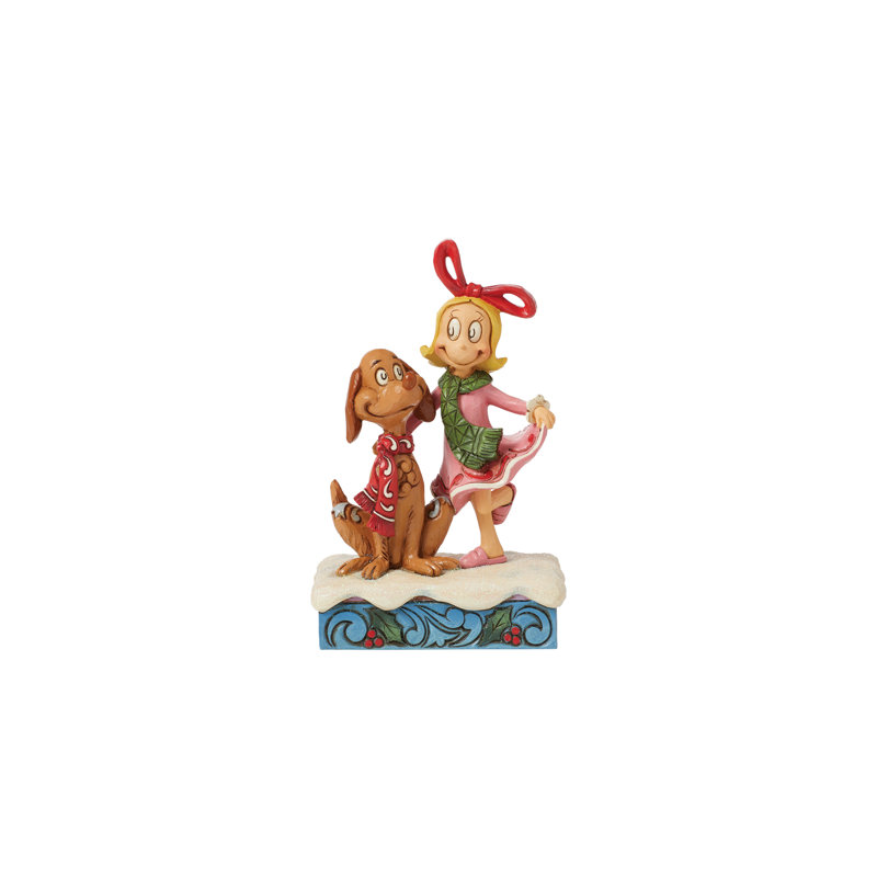 Figurine Dr. Seuss the Grinch Jim Shore Grinch Cindy Lou and Max
