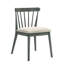 Chaises de salle à manger pliantes rustiques en bois massif 2 pièces rustiques au design, sièges confortables, installation rapide pour les chaises d'extérieur, structure, espaces de tracas-1508774999