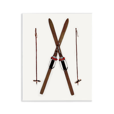 «Minimal Winter Skis» par Charity Henderson