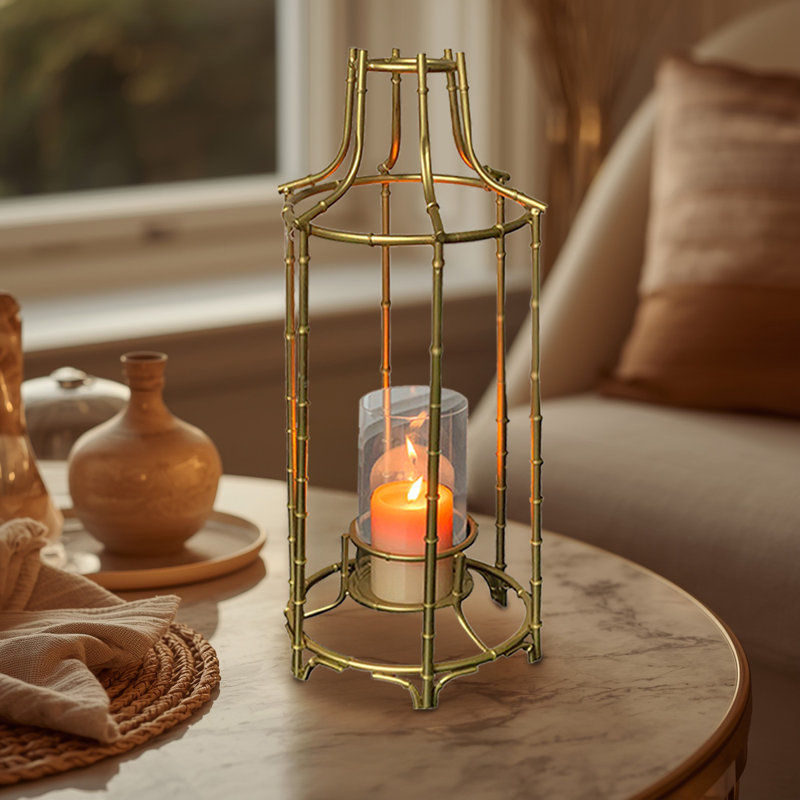 20.6'' H Metal Tabletop Lantern