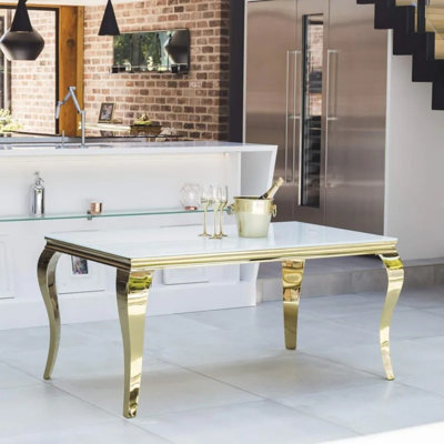 Valcera Faux Marble Dining Table