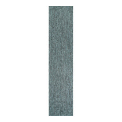 Sevim Teal Indoor / Outdoor Area Rug