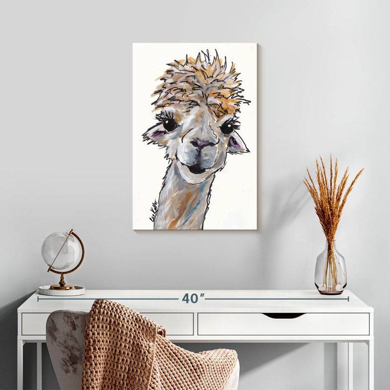 Brampt Alpaca Angel, 24" H x 16" W