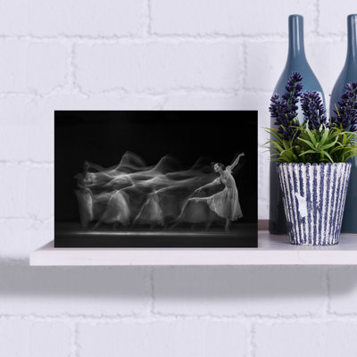 Ethereal Ballet Movement Classic Dramatic Elegant Wall Art Print