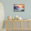  Toile flottante encadrée Sunrise over Ocean Wave par Leon Devenice-1974847354-1974847352