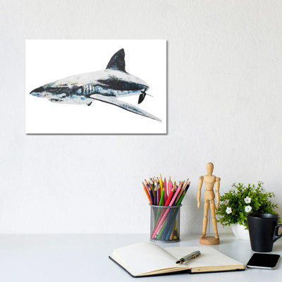 Bruce by Becksy - Wrapped Canvas Print