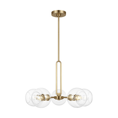 Lustre moyen à cinq lumières Talia