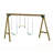 Ready to Build Custom Scout Swing Set Hardware Kit (Wood Not Included)
