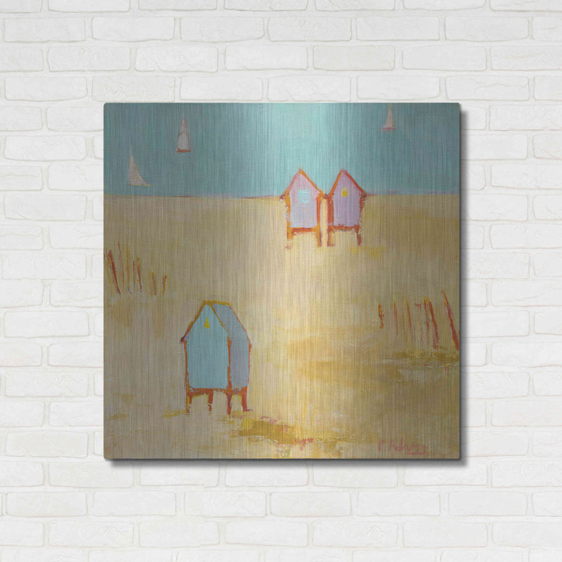" Cabanas " by Phyllis Adams, 36" H x 36" W