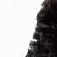 Arbre de Noël artificiel mince 7,5 pi avec base en métal pliable