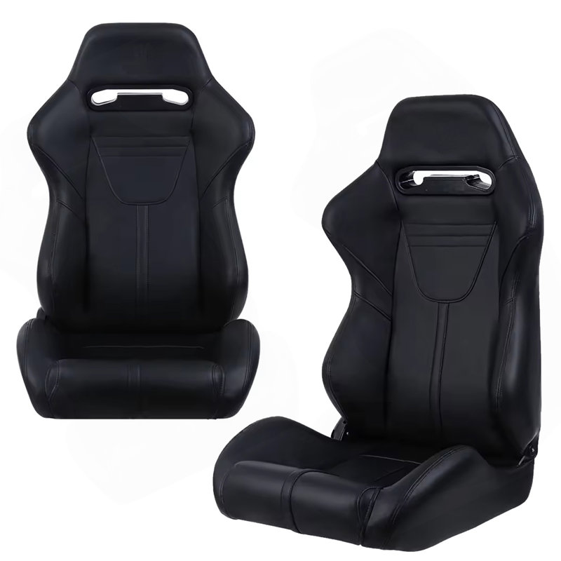 2 pièces Universal Racing Seats Stitch Leather