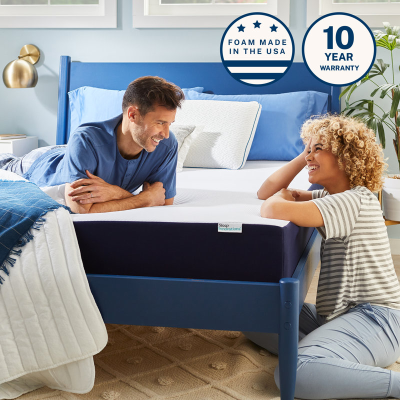 California King 10" Gel Memory Foam Adjustable Bed Mattress