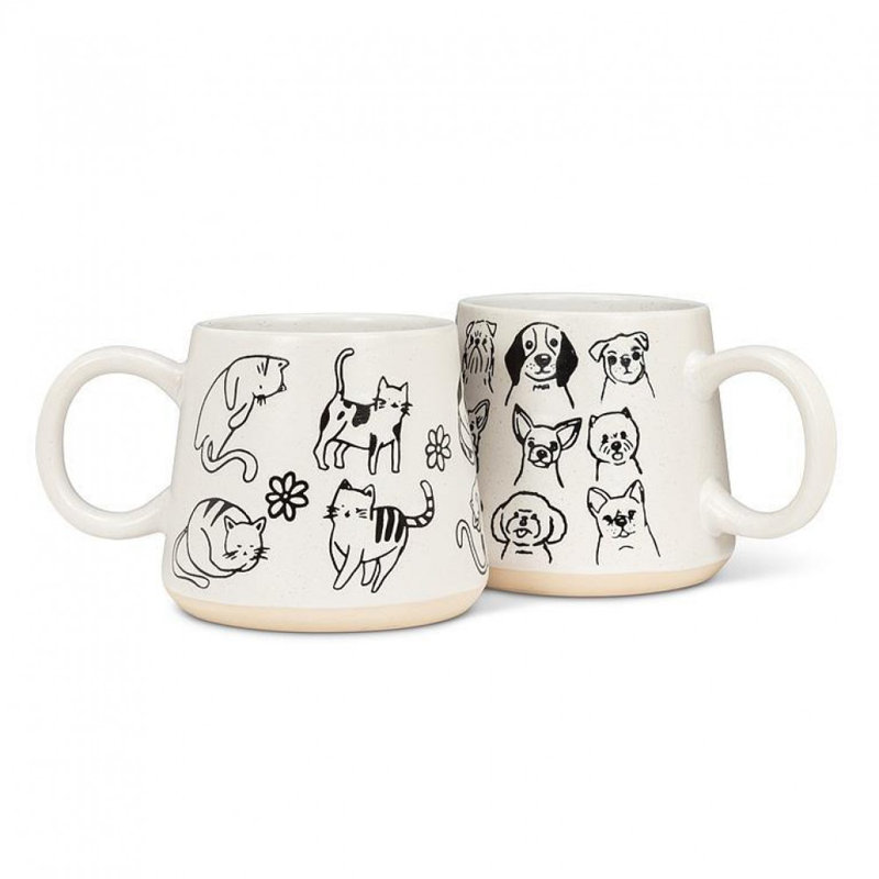 Assorted Cats Print Mug