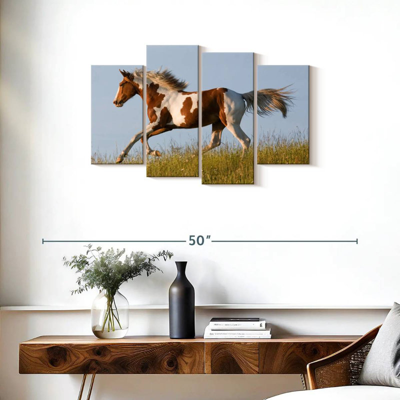 Cheval Appaloosa Brampt Free, H 22 po x l 36 po
