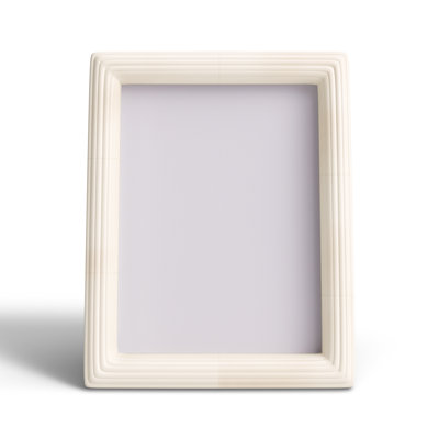 Zuriah Bone Matte Picture Frame
