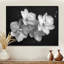Art botanique noir et orchidées photo II - Orchidées murales-915737664-954883393