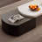 Design sense retractable solid wood coffee table-107505463