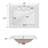 24" Single Bathroom Vanity With Ceramic Top-1676183840-1676183846