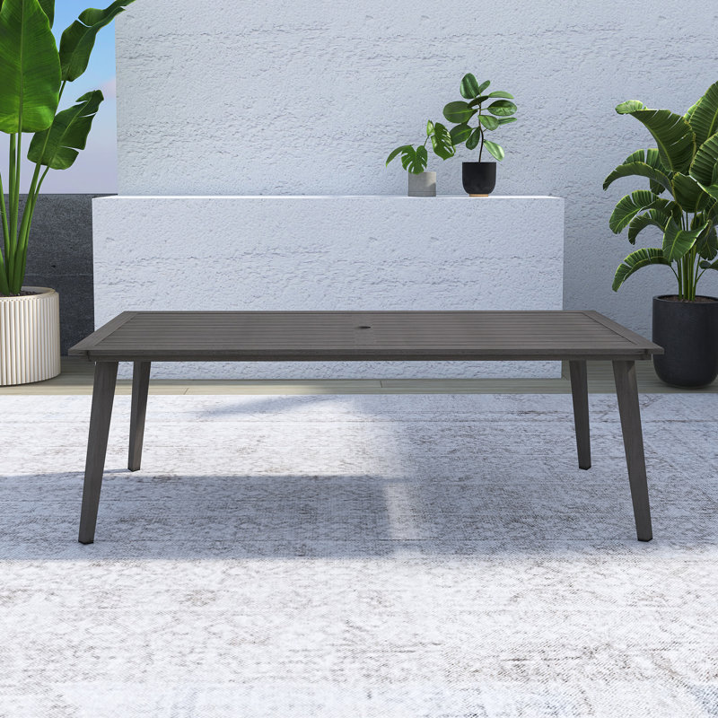 Table basse en X, Gris