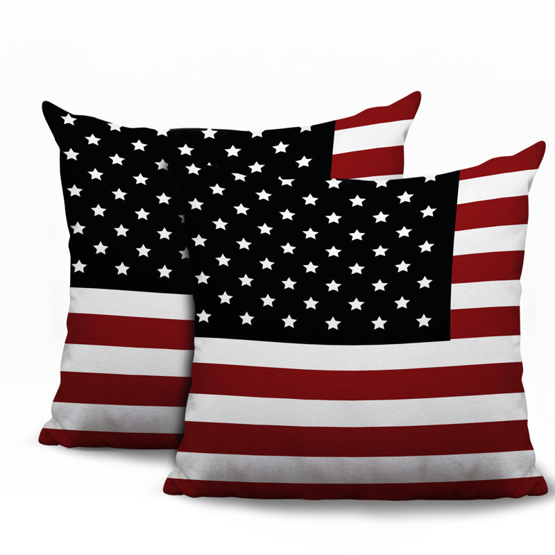 Oreiller réversible intérieur / extérieur Patriot, 18x18, Black
