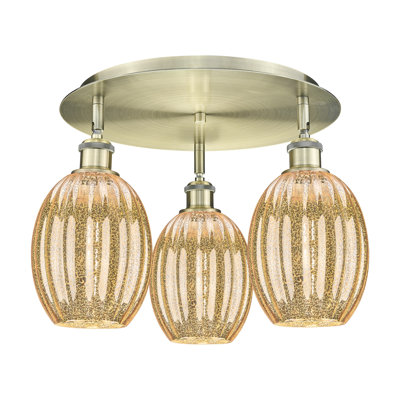 Plafonnier encastré 3 lumières Ballston - Draves
