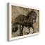 Midnight Stallion - ensemble de 2 peintures sur toile encadrées-1580004104-1580004107