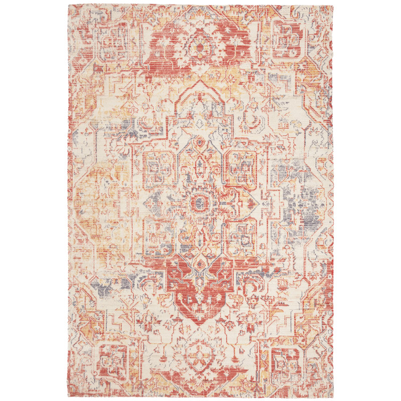 Saffron Hand Loomed Performance Oriental Rug, Rectangle 3' x 5'