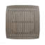 Table d'extérieur carrée en bois d'acacia avec pieds droits, gris-806392438