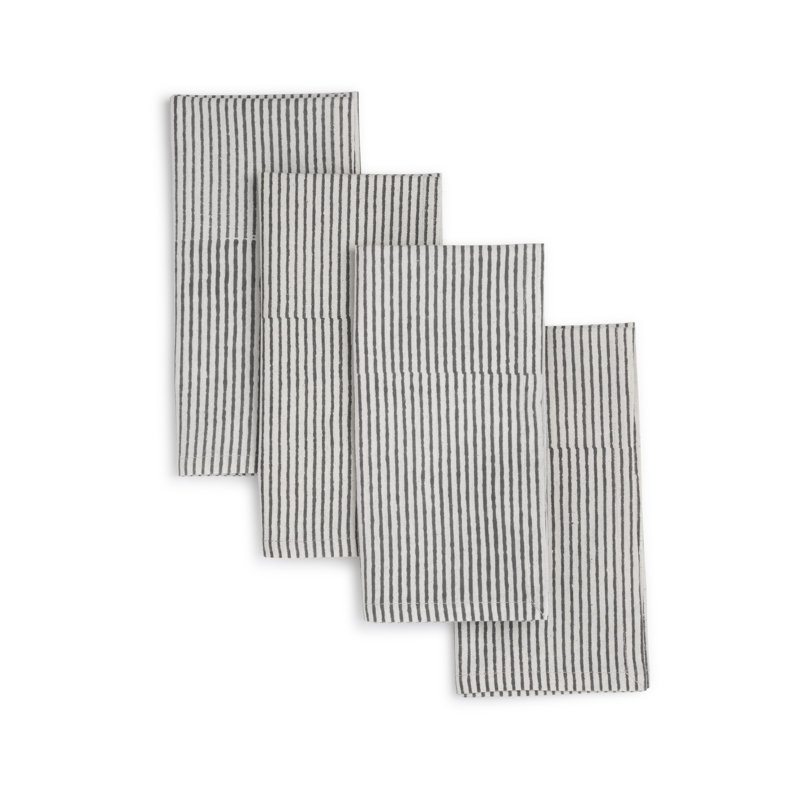Striped Square Napkin