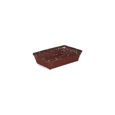 Flintville Wicker Bamboo Packing Tray Basket