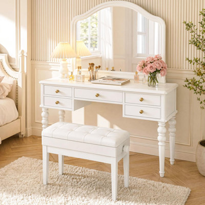 Leather Upholstered Bench
